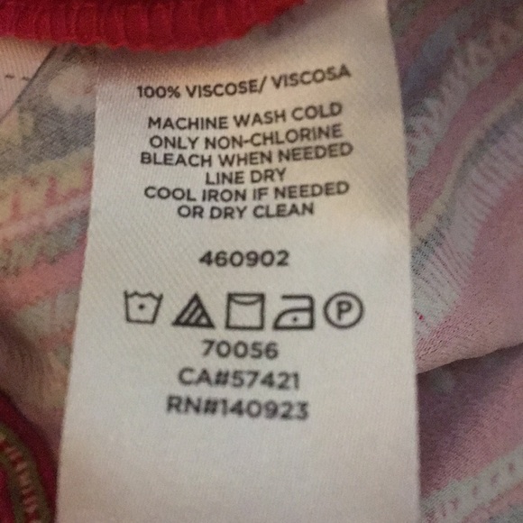 Loft striped wide leg pants. Great condition. - Picture 5 of 5